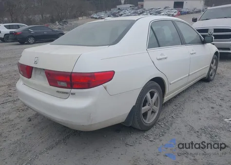 2005 Honda Accord 2.4 Ex из США, поврежденный, VIN 1HGCM56875A020289